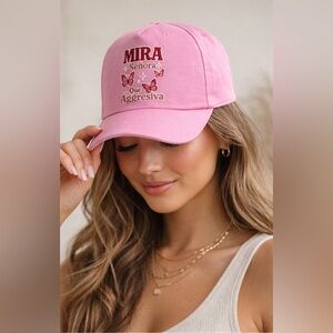 Mira Señora Que Aggresiva Dad Hat